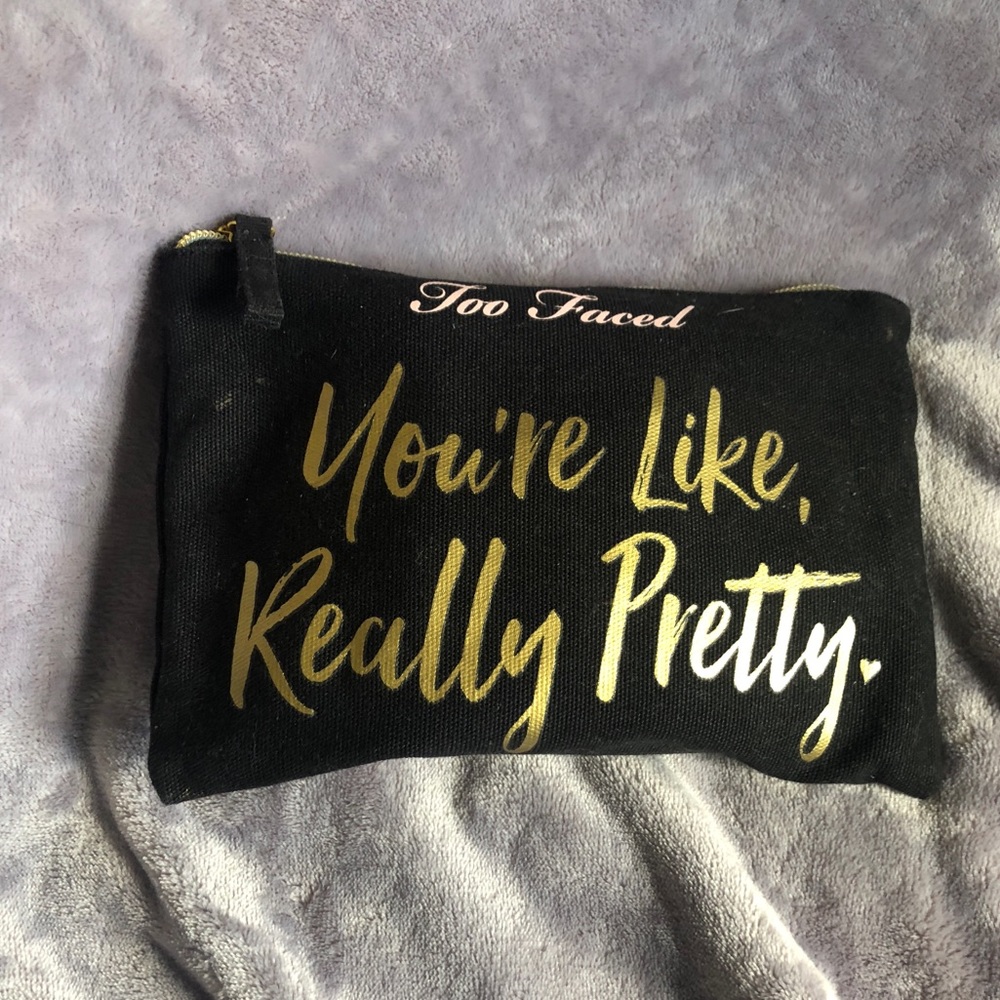 Too Faced - You’re Like Really Pretty Cosmetic Bag